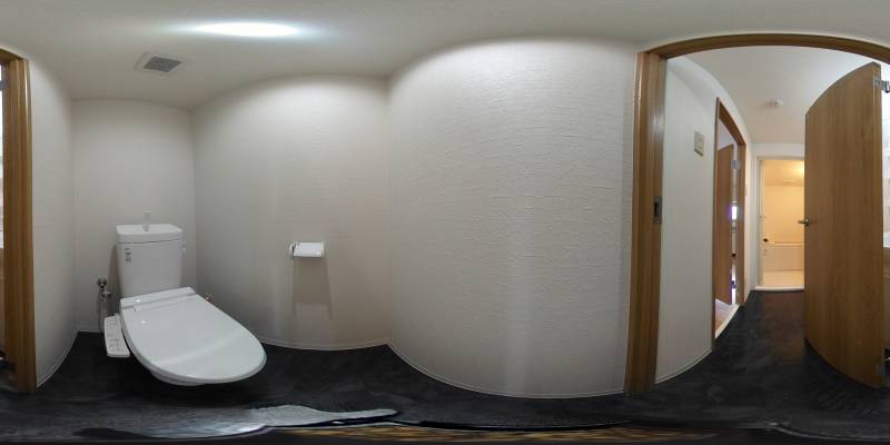 パノラマ画像トイレ