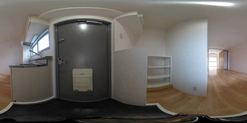 パノラマ画像玄関