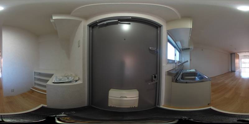 パノラマ画像玄関