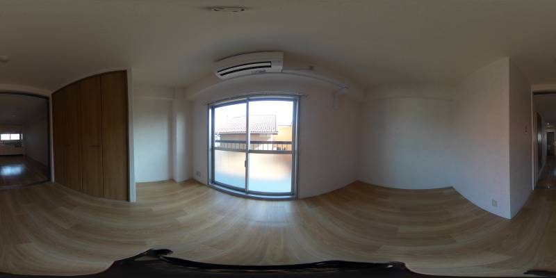 パノラマ画像洋室