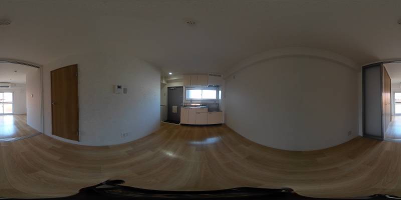 パノラマ画像リビング