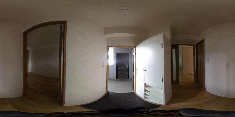 パノラマ画像玄関