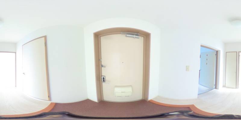 パノラマ画像玄関