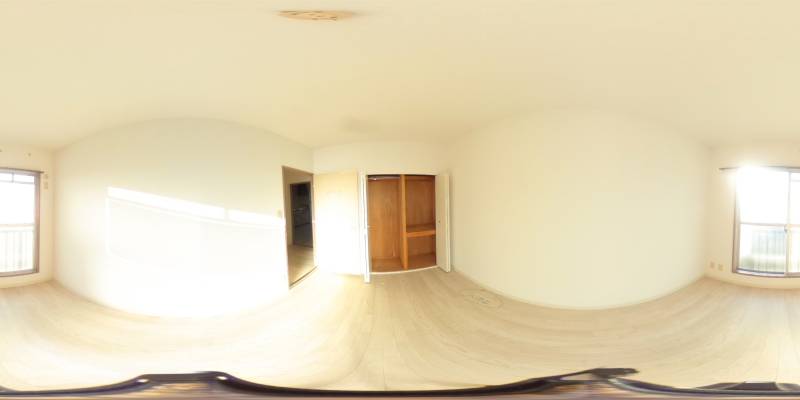 パノラマ画像洋室