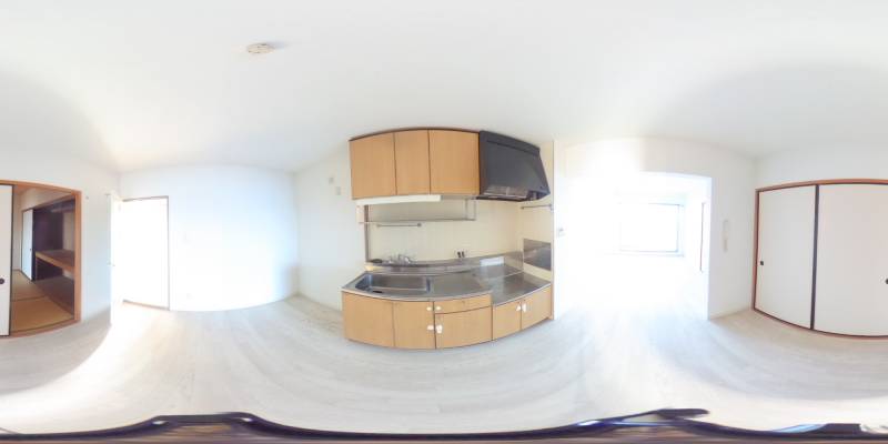 パノラマ画像ダイニング