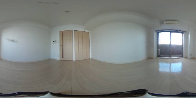 パノラマ画像洋室