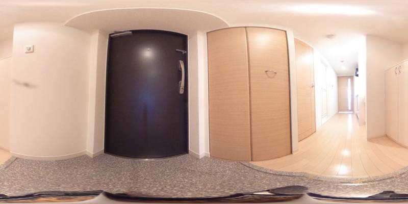 パノラマ画像玄関