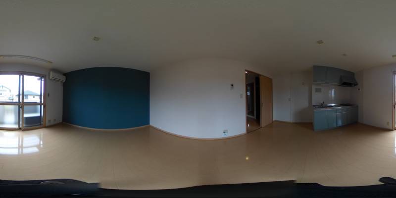 パノラマ画像リビング