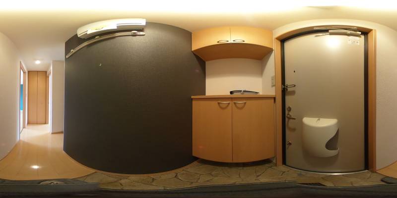 パノラマ画像玄関