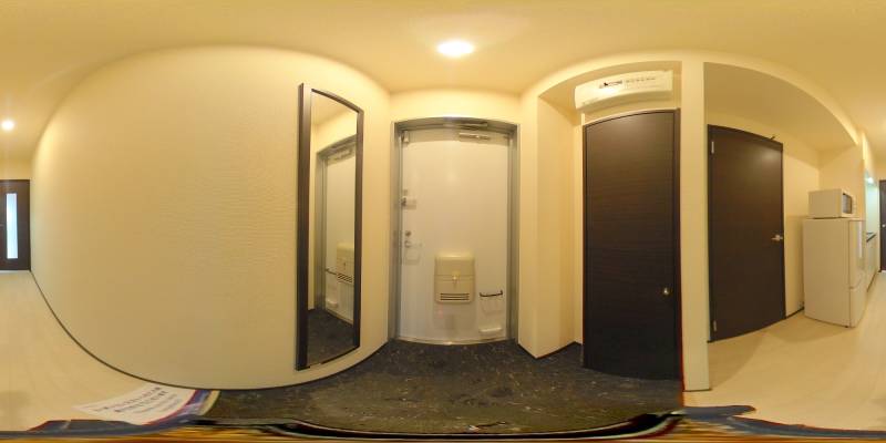 パノラマ画像玄関