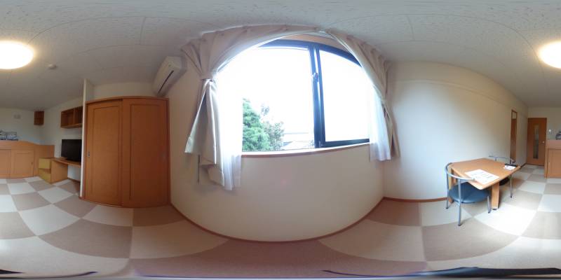 パノラマ画像洋室