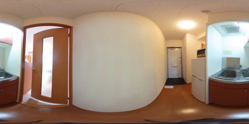 パノラマ画像キッチン