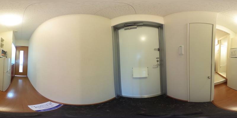 パノラマ画像玄関