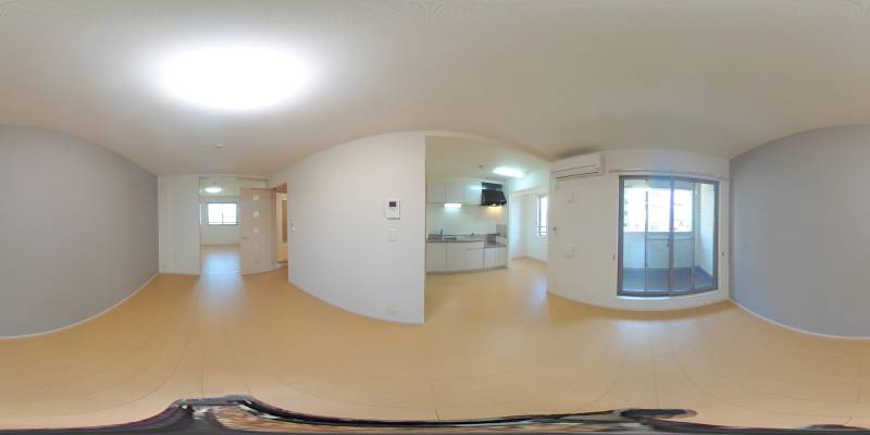 パノラマ画像リビング