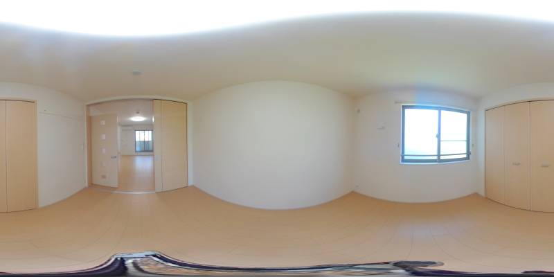 パノラマ画像洋室