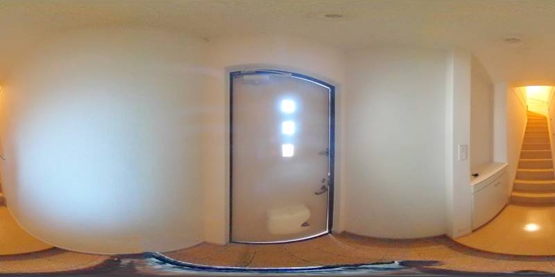 パノラマ画像玄関