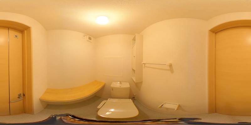 パノラマ画像トイレ