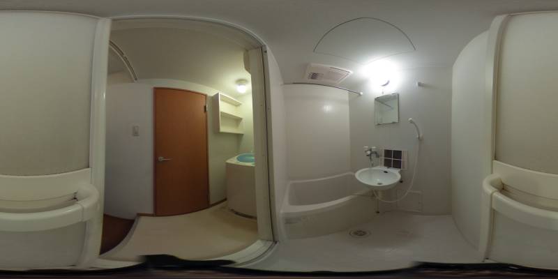 パノラマ画像洗面所