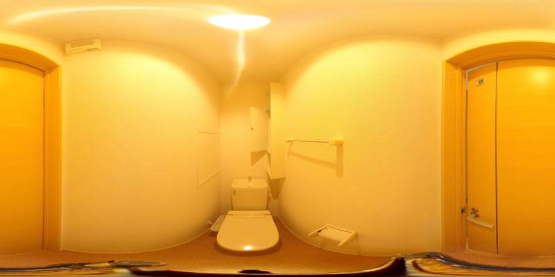 パノラマ画像トイレ