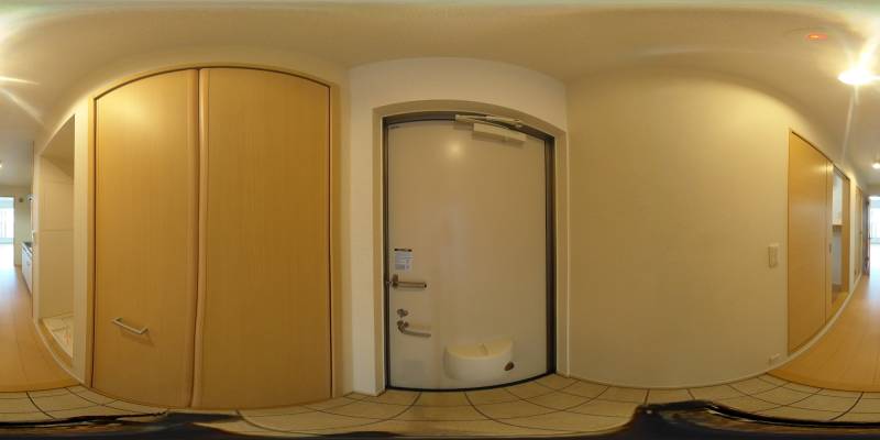 パノラマ画像玄関