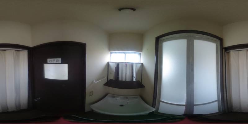 パノラマ画像洗面所