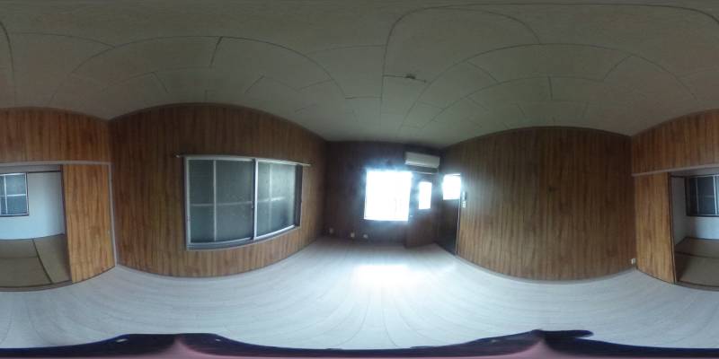 パノラマ画像洋室