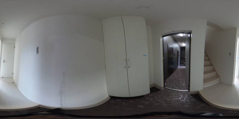 パノラマ画像玄関