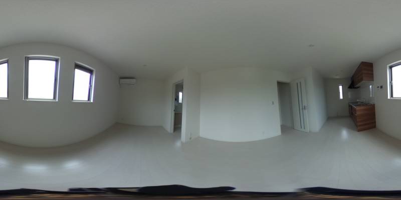 パノラマ画像リビング