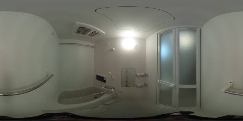 パノラマ画像バスルーム