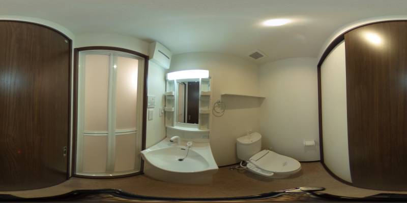 パノラマ画像洗面所