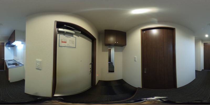 パノラマ画像玄関