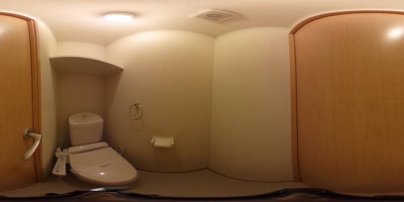 パノラマ画像トイレ