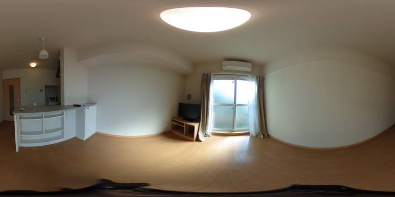 パノラマ画像リビング