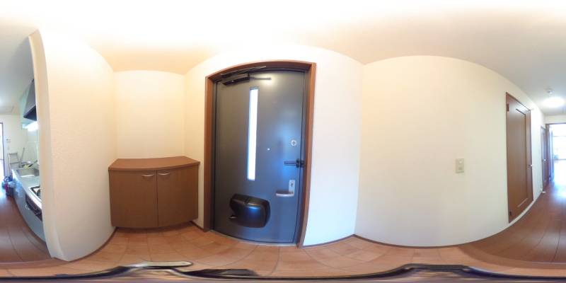 パノラマ画像玄関