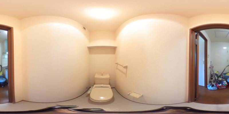 パノラマ画像トイレ