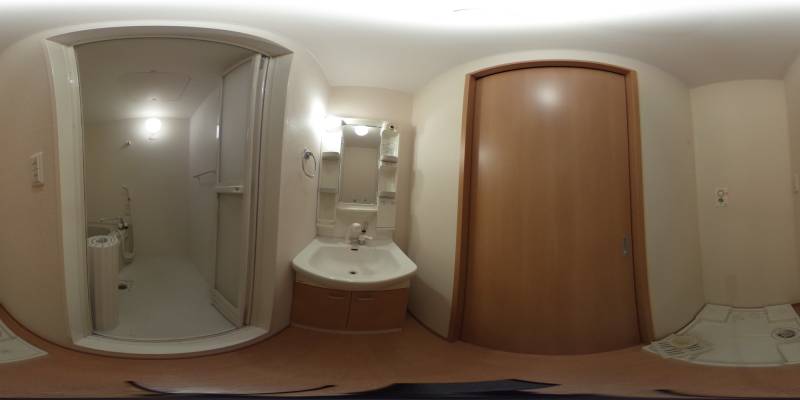 パノラマ画像洗面所