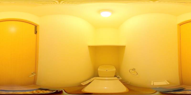 パノラマ画像トイレ