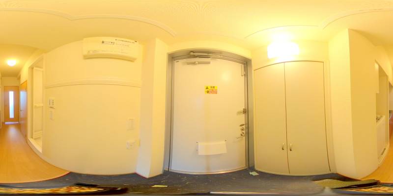 パノラマ画像玄関