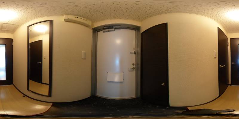 パノラマ画像玄関