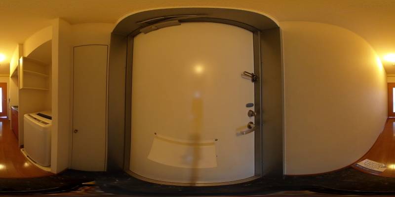 パノラマ画像玄関