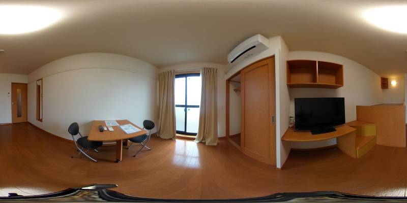 パノラマ画像洋室