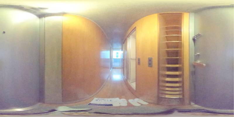 パノラマ画像玄関