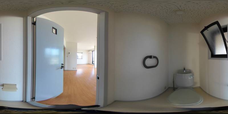 パノラマ画像トイレ