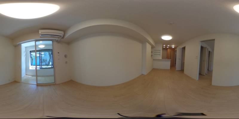 パノラマ画像リビング