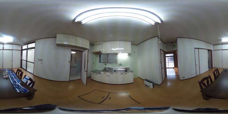 パノラマ画像ダイニング