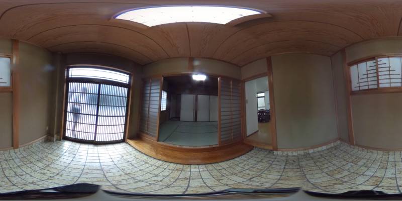 パノラマ画像玄関