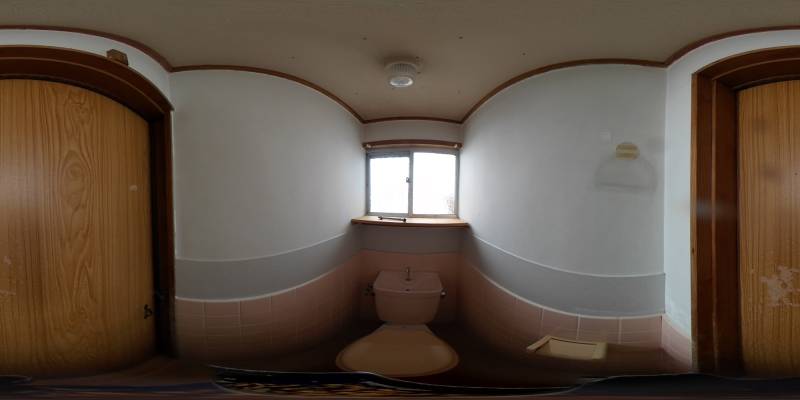 パノラマ画像トイレ
