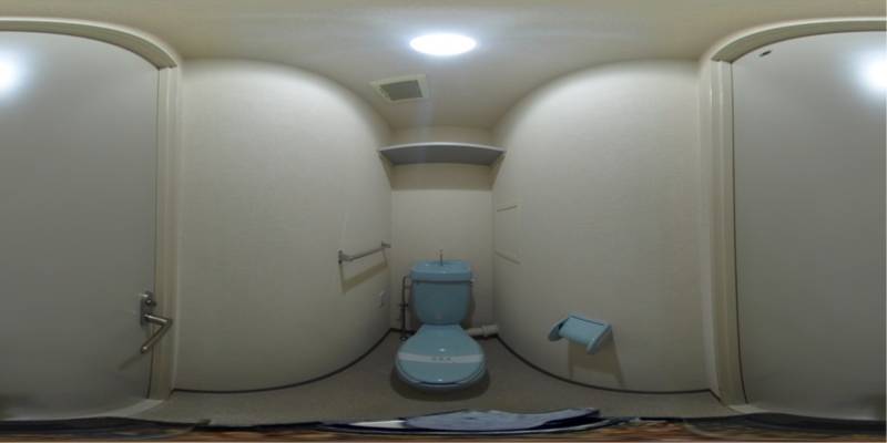 パノラマ画像トイレ