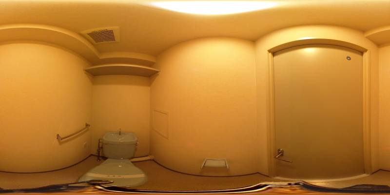 パノラマ画像トイレ