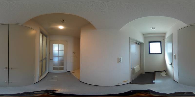 パノラマ画像玄関